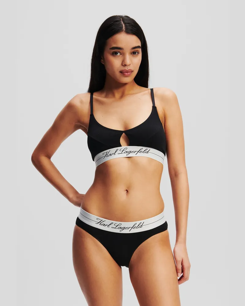 Karl Lagerfeld Hotel Karl-peephole-bh, Damen, Schwarz, Größe Schwarz
