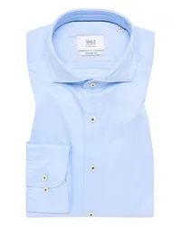 Eterna MODERN FIT Soft Luxury Shirt in unifarben Hellblau