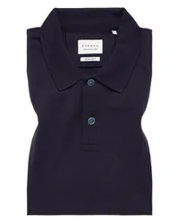 Eterna REGULAR FIT Poloshirt in unifarben Navy