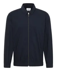 Eterna SLIM FIT Overshirt in unifarben Navy