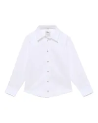 Eterna Luxury Shirt in unifarben Weiß