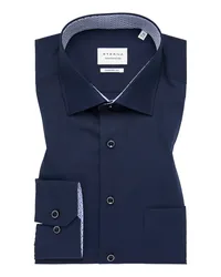 Eterna COMFORT FIT Original Shirt in unifarben Navy