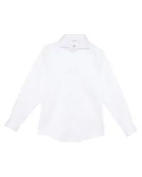 Eterna Luxury Shirt in unifarben Weiß