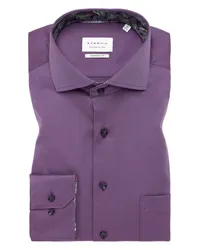 Eterna COMFORT FIT Cover Shirt in unifarben Lila