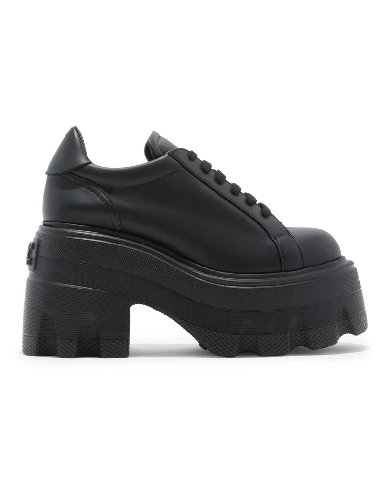 Casadei Maxxxi Sneaker aus Leder Black