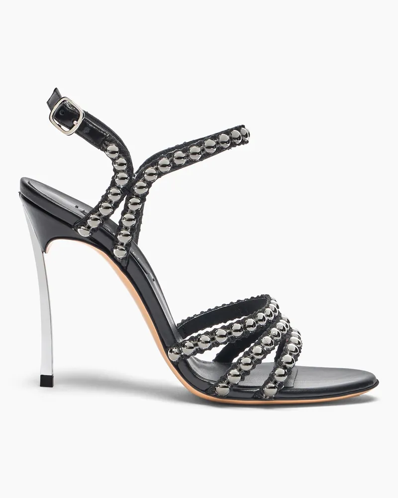 Casadei Studsway Blade - Frau Sandalen Schwarz Schwarz