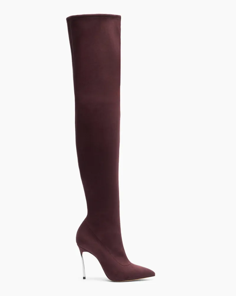 Casadei Over The Knee - Frau Overknee-stiefel Ladybug Ladybug