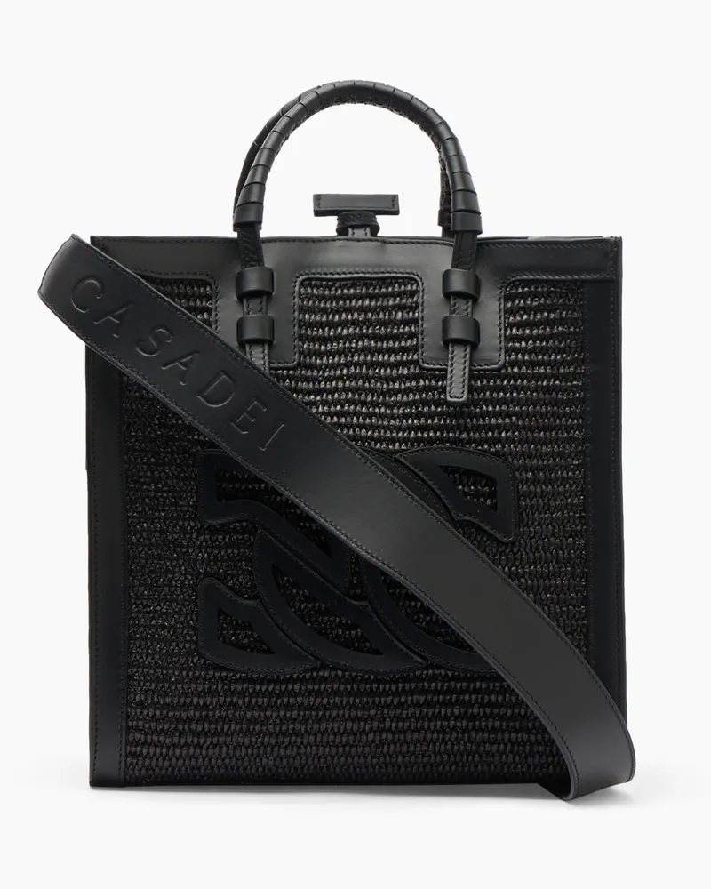 Casadei Beaurivage Mini Shopper - Frau Taschen Schwarz Schwarz