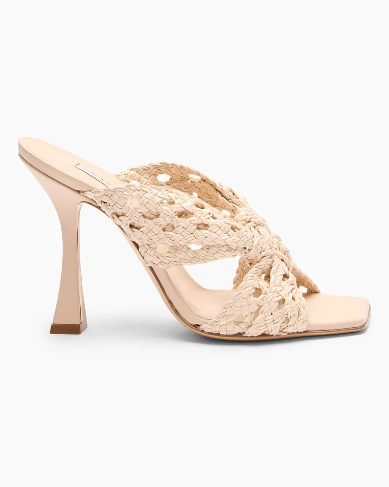 Casadei Damier Versilia Geraldine - Frau Mules Sandstein Sandstein