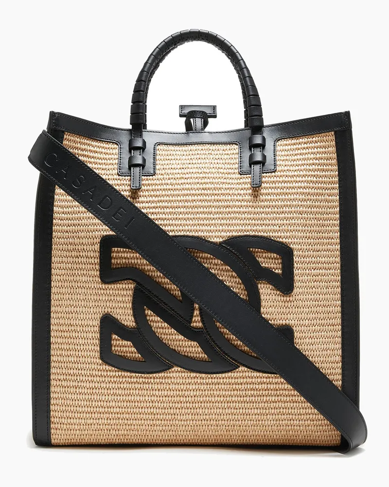 Casadei Beauriva Shoppers - Frau Taschen Natur Und Schwarz Natur