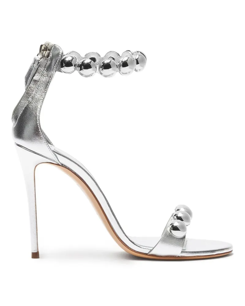 Casadei Tropicana Julia Sandals Silver