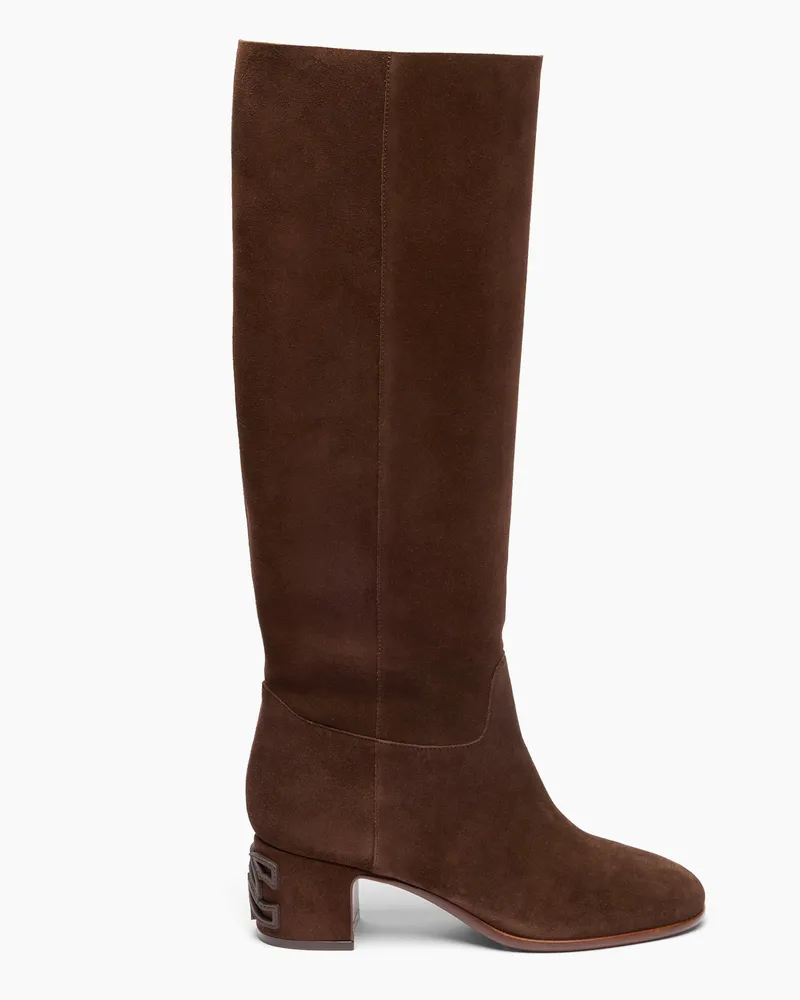Casadei Muni Nomad To The Knee - Frau Hohe Stiefel Cacao Cacao