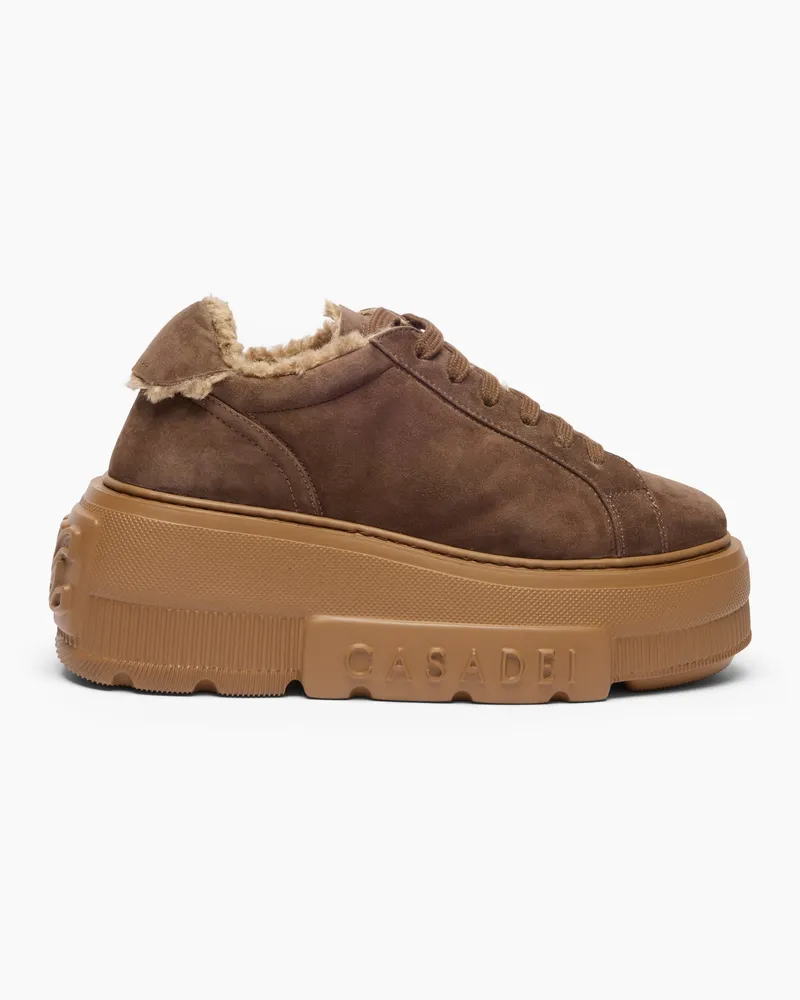 Casadei Nexus Aplsenales Sneakers - Frau Sneakers Cacao Cacao