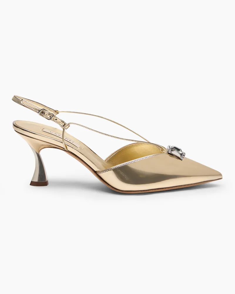 Casadei K-blade Interstellar Cas2025 Slingback - Frau Pumps Und Slingback Platinum Platinum
