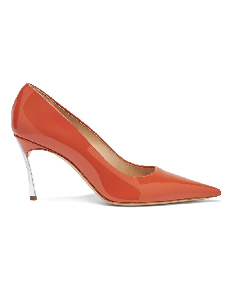 Casadei Superblade Patent Leather Pumps Etruria