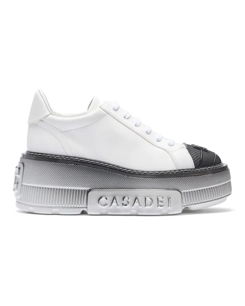 Casadei Nexus Toe Cap Sneakers White