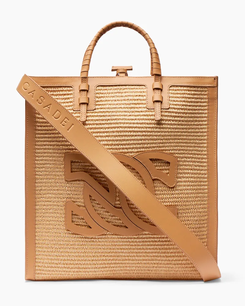 Casadei Beaurivage Shopper - Frau Taschen Natur Natur