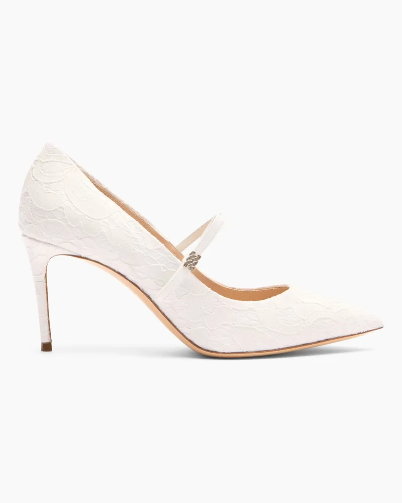 Casadei Julia Penny Liberty Pumps - Frau Pumps Und Slingback White White