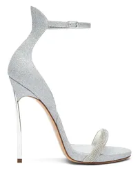 Casadei Cappa Blade Jasmine Sandals Silver