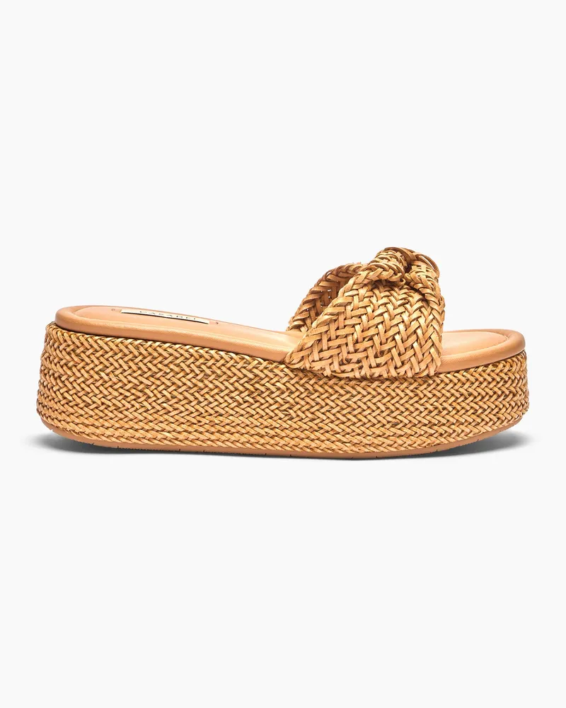 Casadei Insideout Hanoi Wedges - Frau Wedges Und Slides Natur Natur