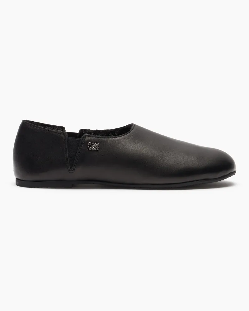 Casadei New Ballet Valsenales Loafer - Frau Flats Black Black