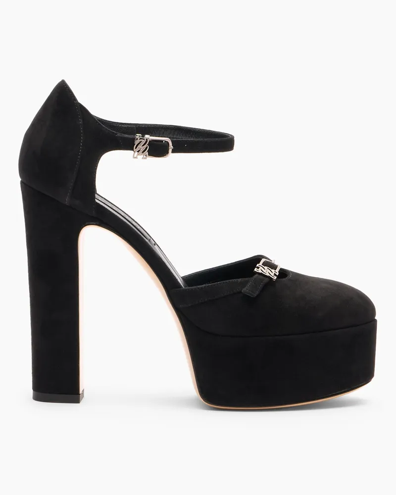 Casadei Patty Platforms - Frau Plateauschuhe Black Black