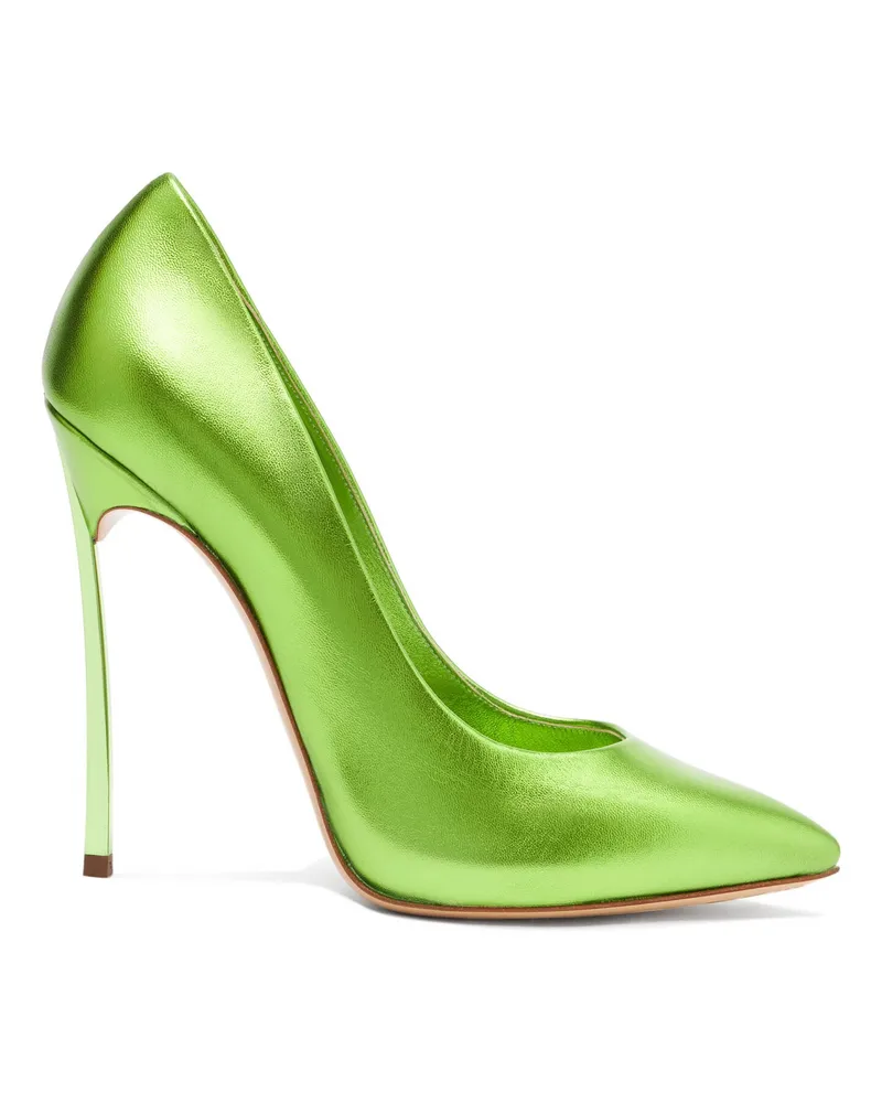 Casadei Blade Flash Pumps Spirulina