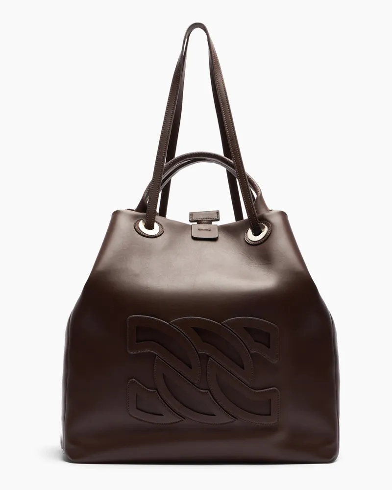 Casadei Dome Bag - Frau Taschen Cacao Cacao