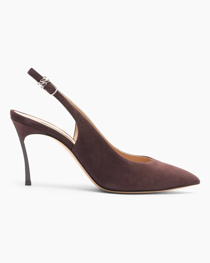 Casadei Suede Slingbacks - Frau Pumps Und Slingback Carruba Carruba
