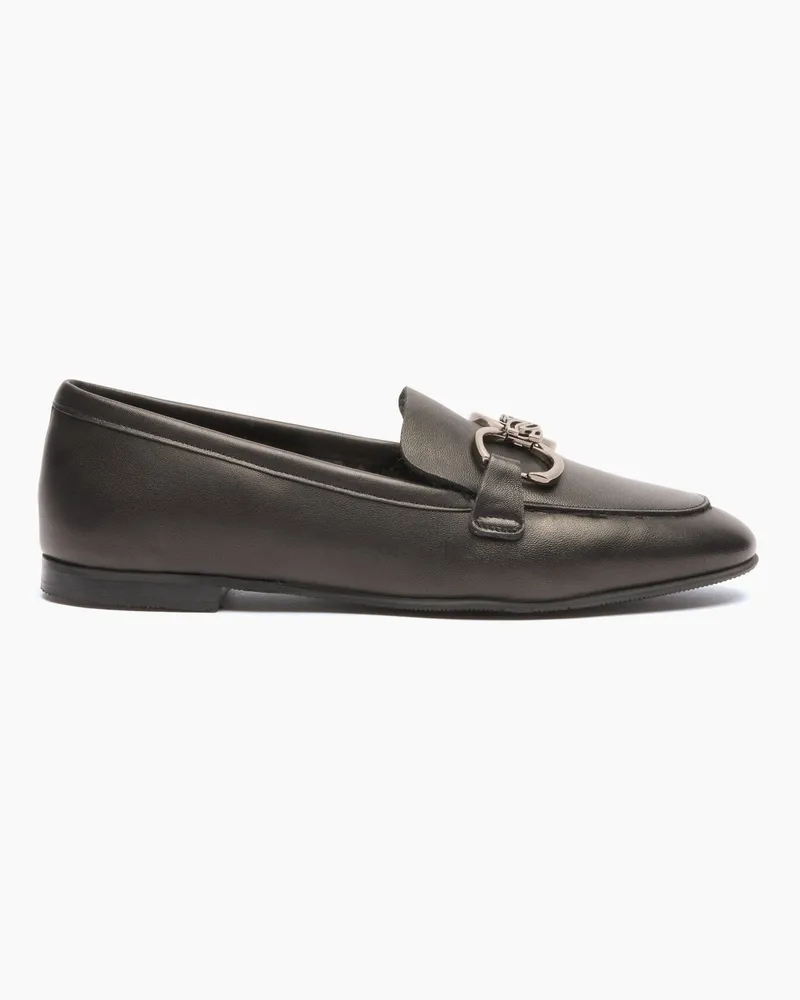 Casadei Valsenales Loafers - Frau Flats Black Black