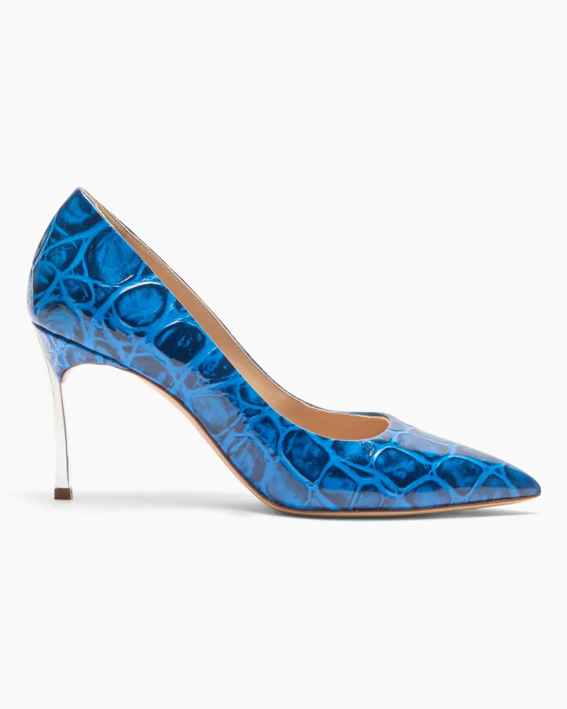 Casadei Blade Jurassic Pumps - Frau Pumps Und Slingback Ocean Royal Ocean