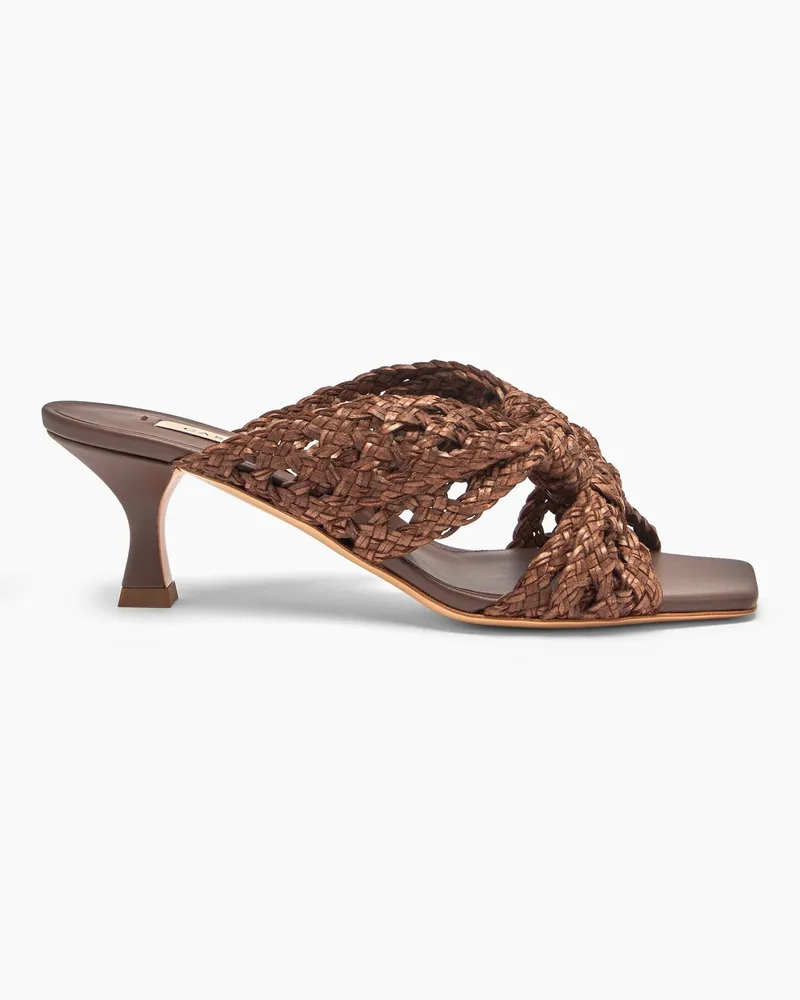 Casadei Damier Versilia Geraldine - Frau Mules Rum Rum