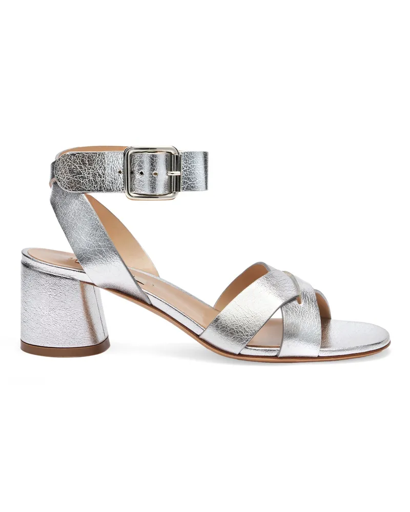 Casadei Emily Vesta Sandals Silver