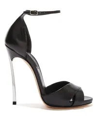 Casadei Blade Criss Cross Sandalen Black