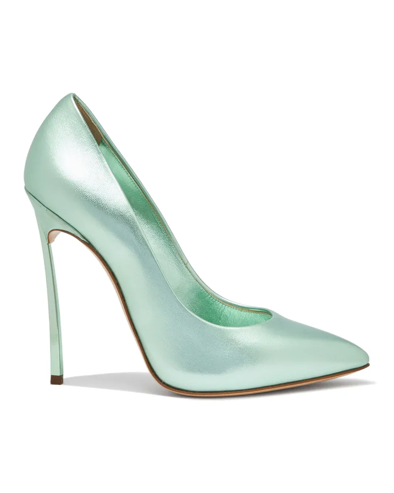 Casadei Blade Flash Pumps Green