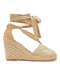 Casadei Espadrillas Baleari Gold Avana