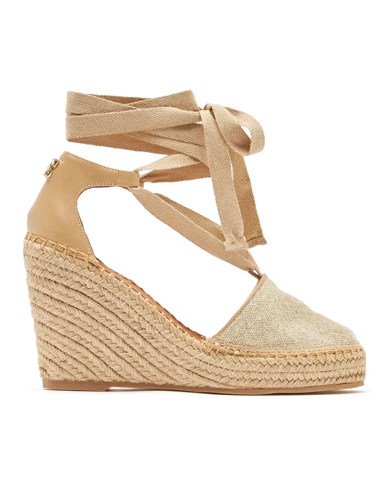 Casadei Espadrillas Baleari Gold Avana