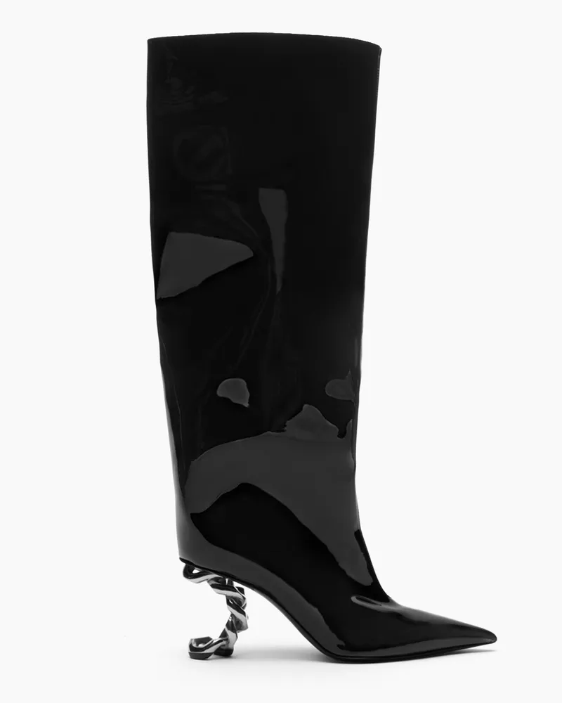 Casadei Boot Infinity - Frau Hohe Stiefel Nero Nero