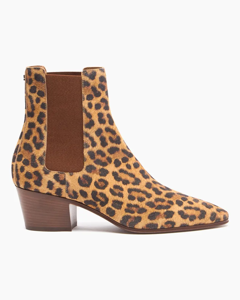 Casadei Malesia Beat Ankle Boots - Frau Damenstiefeletten Leopard Leopard