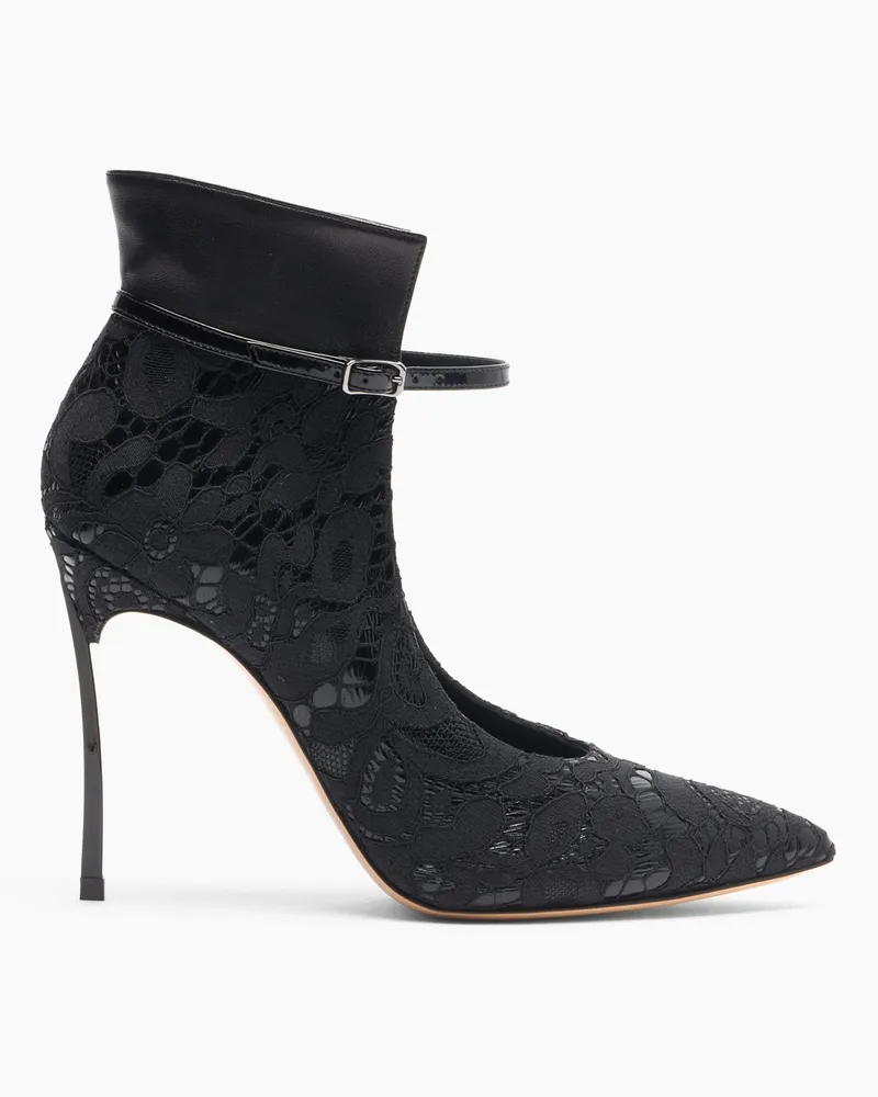 Casadei Liberty Blade Pumps - Frau Pumps Und Slingback Black Black
