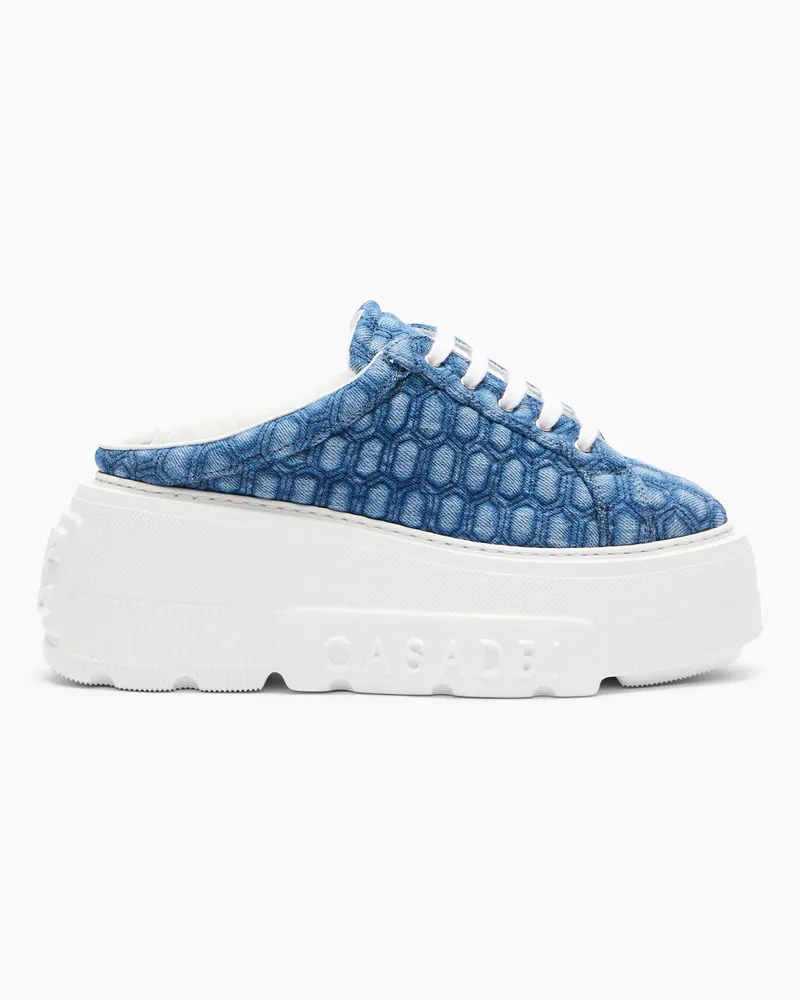 Casadei Nexus Sabot Denim - Frau Sneakers Denim Denim