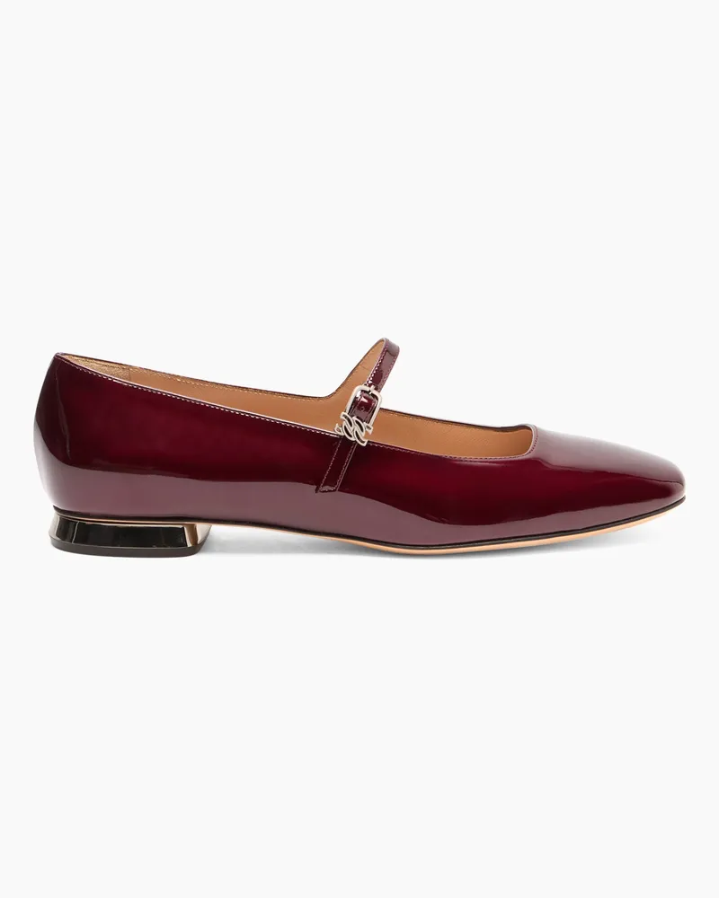 Casadei Emily Samurai Ballet Flats - Frau Flats Amarena Amarena
