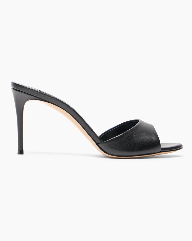 Casadei Julia Leather Mules - Frau Mules Black Black