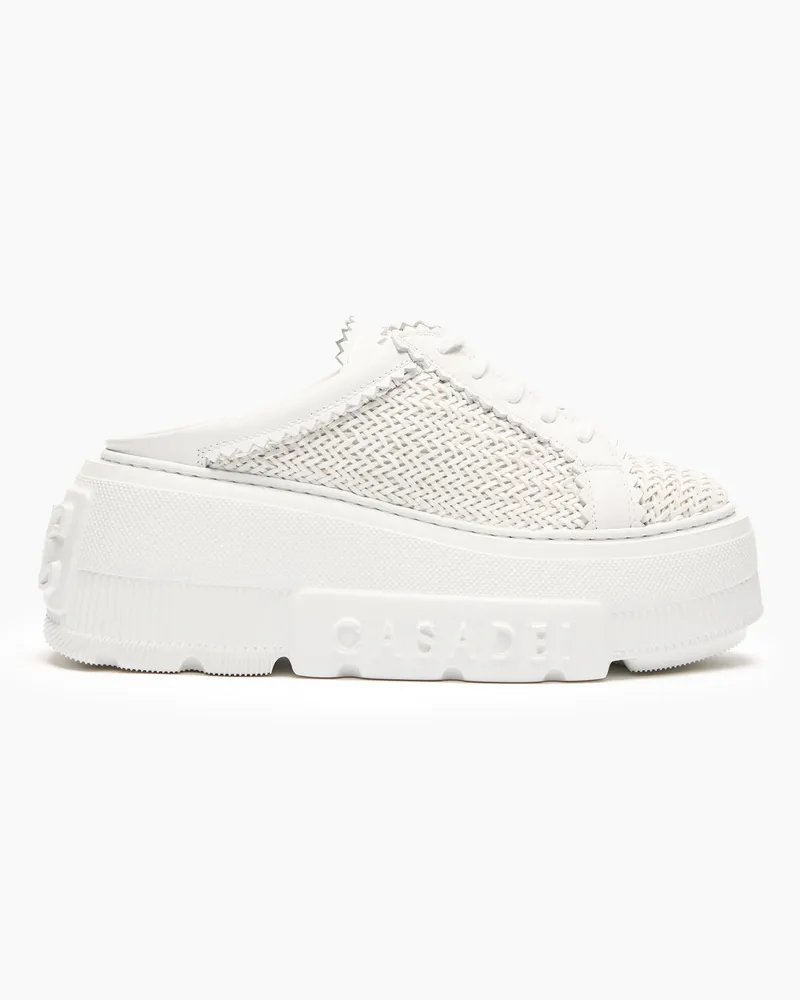 Casadei Nexus Sabot Hanoi - Frau Sneakers Weiß Weiß