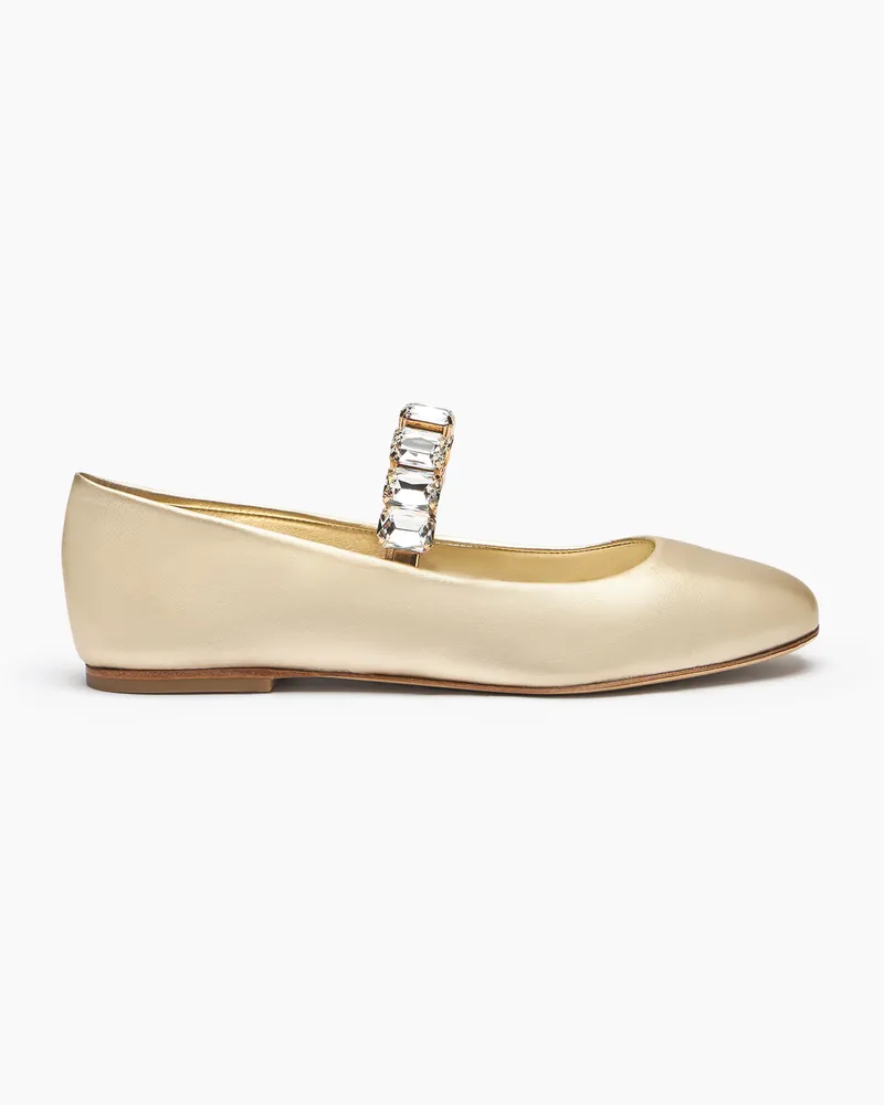 Casadei Flash Ballet Flats - Frau Flats Platinum Platinum