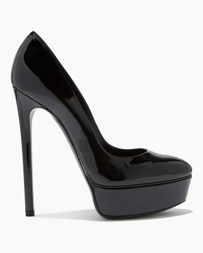 Casadei Flora - Frau Plateauschuhe Schwarz Schwarz