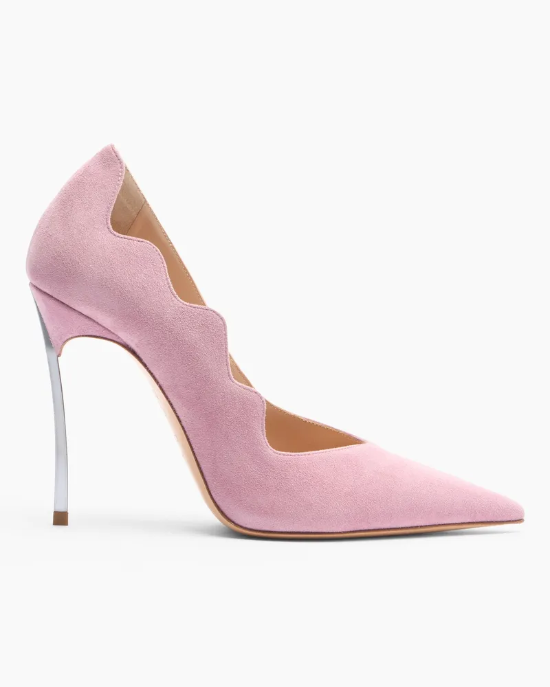 Casadei Superblade Suede Pumps - Frau Pumps Und Slingback Mauve Mauve