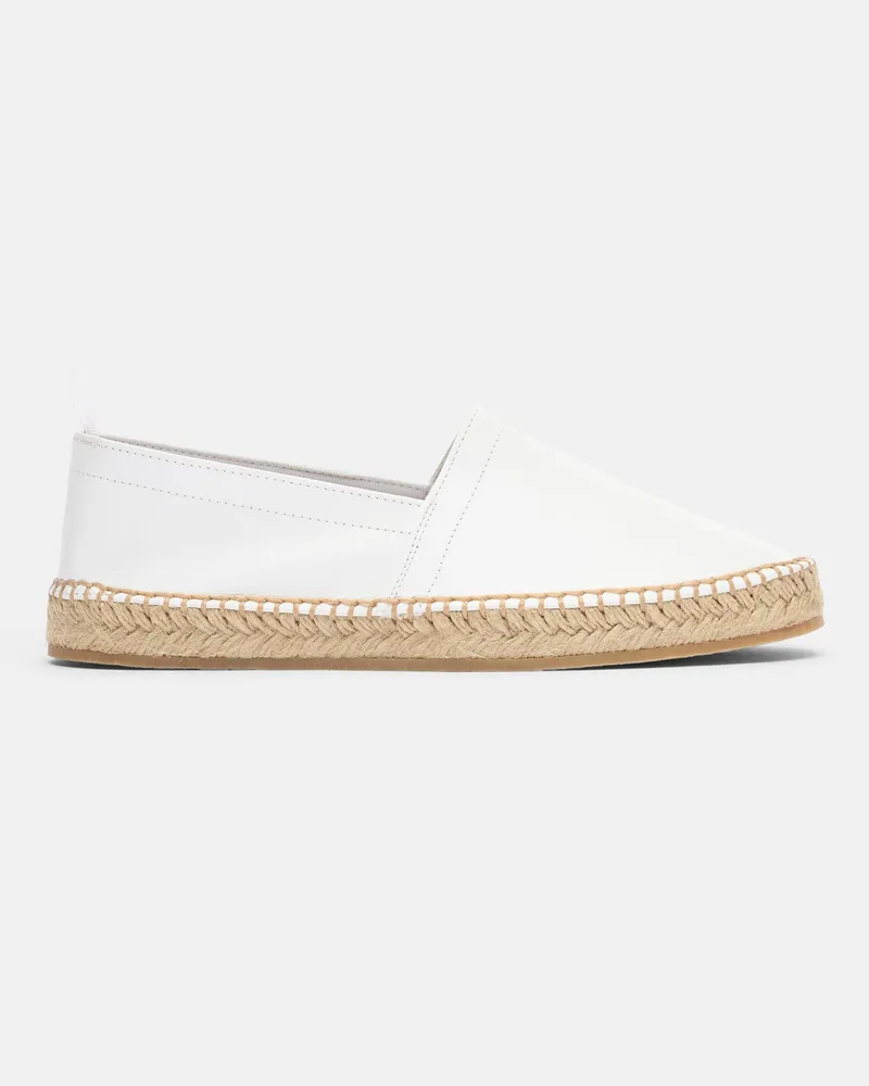 Scarosso Lola White - Frau Espadrilles Weiß - Kalbsleder Weiß