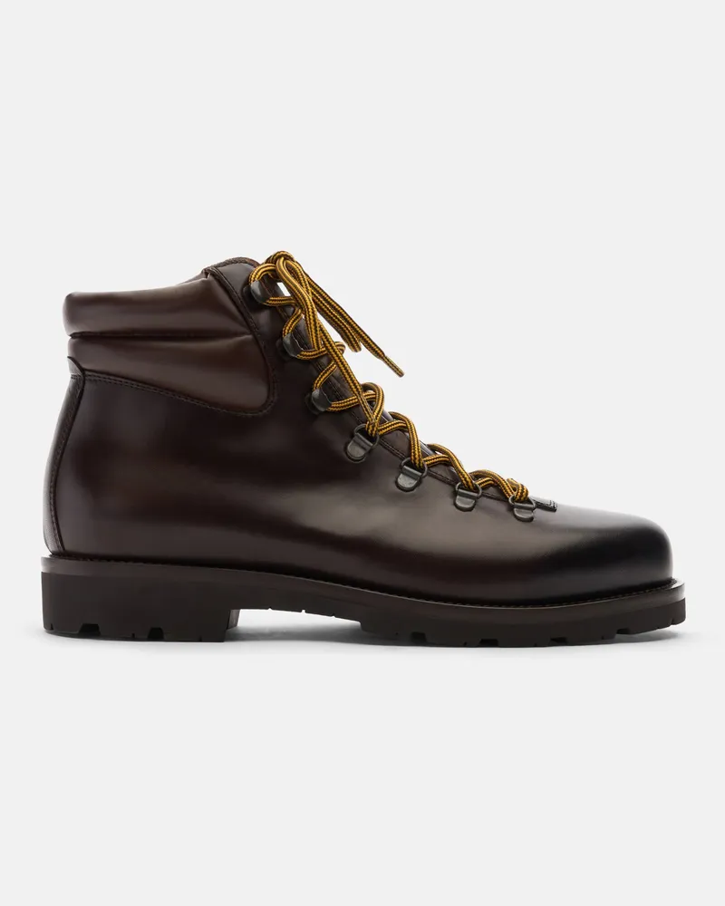 Scarosso Edmund Brown - Mann Boots Braun - Kalbsleder Braun