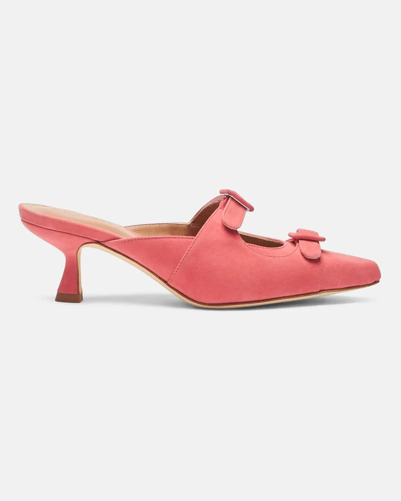 Scarosso Liz Rosa Veloursleder - Frau Mules Rosa - Veloursleder Rosa